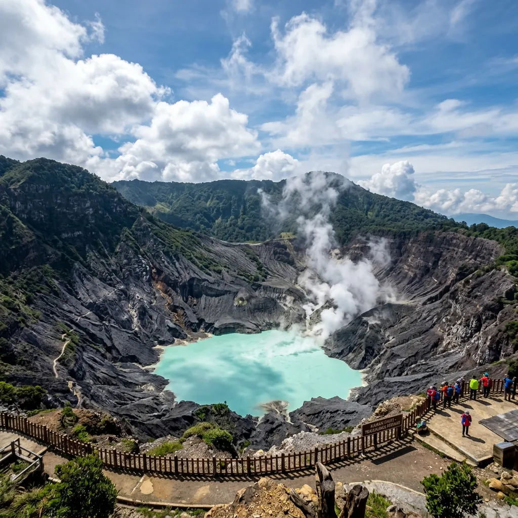 Menjelajahi Kawah Tangkuban Perahu: Rute, Tarif, dan Tips Wisata